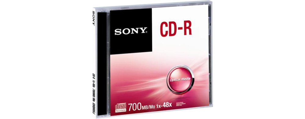 Sony CDQ80SJ CD-R, 48x, Grigio