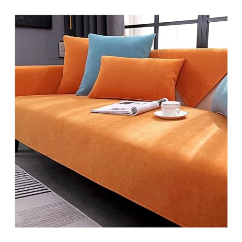 Housse de canapé en chenille souple Slish pour canapé 3 et 2 places et fauteuil - 2