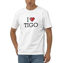 Funny Tshirts Shirts for Women I Love Tigo T Shirt Mens Tshirts Graphic Funny Color Colour, Size X-Large