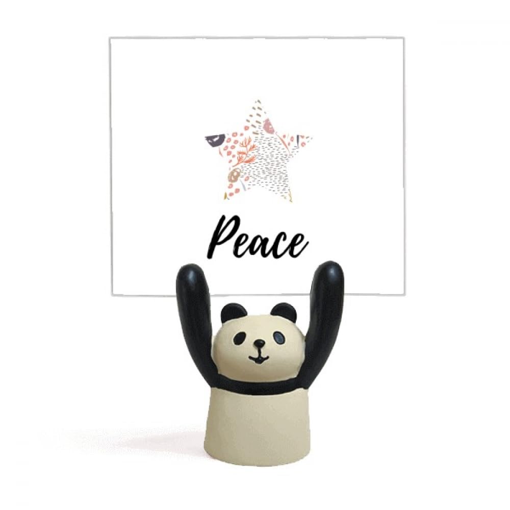 Mémo panda dessin animé avec support de décoration de bureau - 4