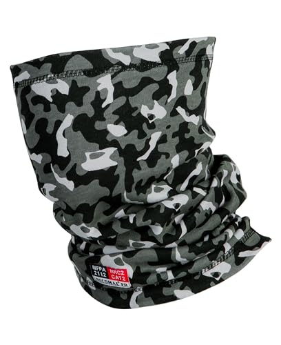 Image of BOCOMAL FR Neck Gaiters Face Mask 7oz Mightweight Flame Resistant Welding Hood NFPA2112 CAT2