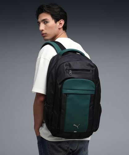 Image of Puma, Unisex-Adult, URBANPRO Backpack, Black-Ponderosa Pine, (9268401)