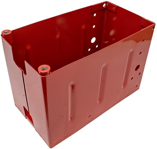 Sourcefy 358693R91 Universal Style Battery Box W/o Mounting Legs for IH Farmall Tractor Models 300 350 400 450 Super H