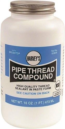 Amazon.com: Harvey's 029048 Pipe Thread Compound, 1pint : Industrial ...