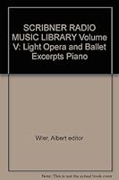 THE SCRIBNER RADIO MUSIC LIBRARY VOLUME V B000EVN8IG Book Cover
