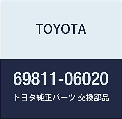 Genuine Toyota Parts - Plate, Door Window R (69811-06020)