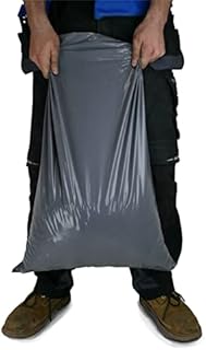sackmaker Polythene Rubble Sacks - ULTRA Heavy Duty Rubble Bags - Extra THICK Industrial Grade Builders Rubble Bags (5 Pack)
