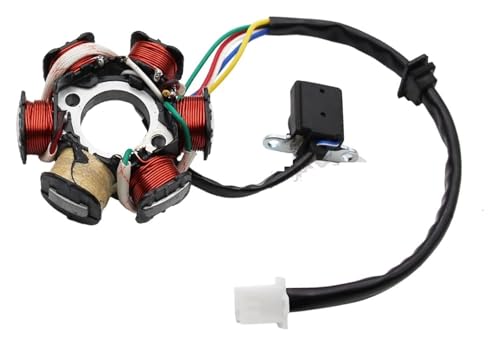 Bobina de estator para moto GY6 que optimiza el encendido en Quad y ATV