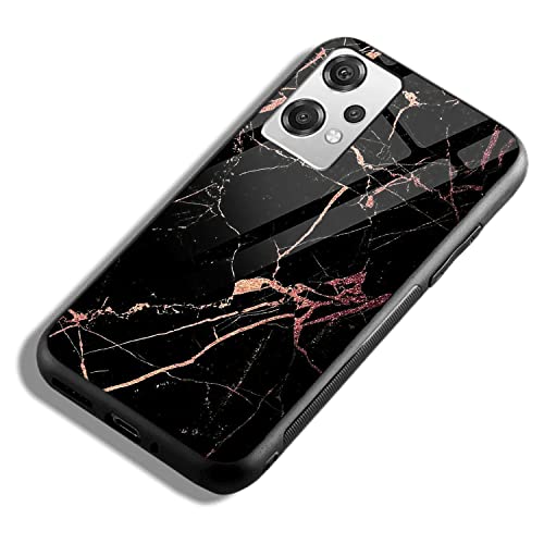 Image of COLORflow Back Cover Compatible with OnePlus Nord CE 2 Lite 5G | Black Marble Golden | Shockproof TPU Bumper Cover with Camera Protection Back Cover Compatible with OnePlus Nord CE 2 Lite 5G
