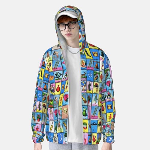 Happy Halloween Black Bats Sun Protection Hoodie For Women Men Thin Long Sleeve Sun Shirt For Outdoor Beach Hiking3