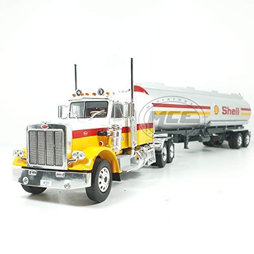 Desconocido 1/43 CAMIÓN Truck SEMIREMOLQUE Trailer Peterbilt 359 Cisterna Shell 1970 ALTAYA