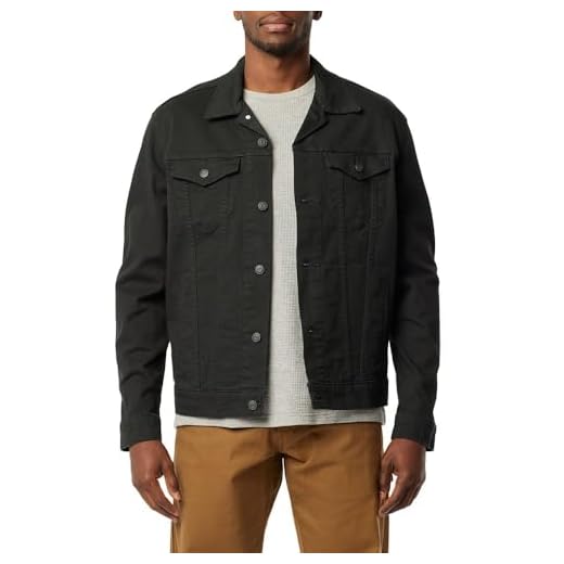 Levi Strauss Signature Gold Men's Signature Trucker Jacket, Gothic, L