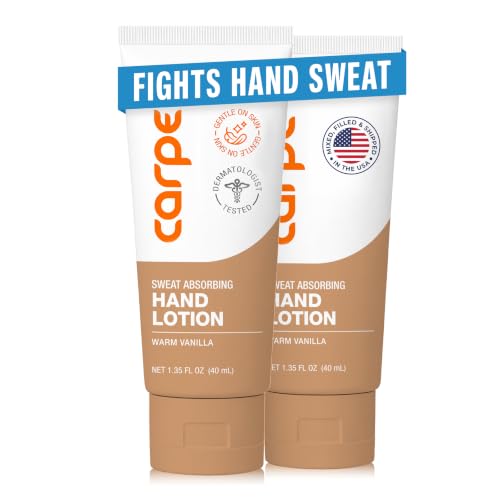 Carpe Sweat Absorbing Hand Lotion (Pack of 2)