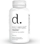 Daily Defense Aqoue Diuretic Water Pills for Fluid Retention, Swollen Legs, Feet &amp; Bloating Relie...