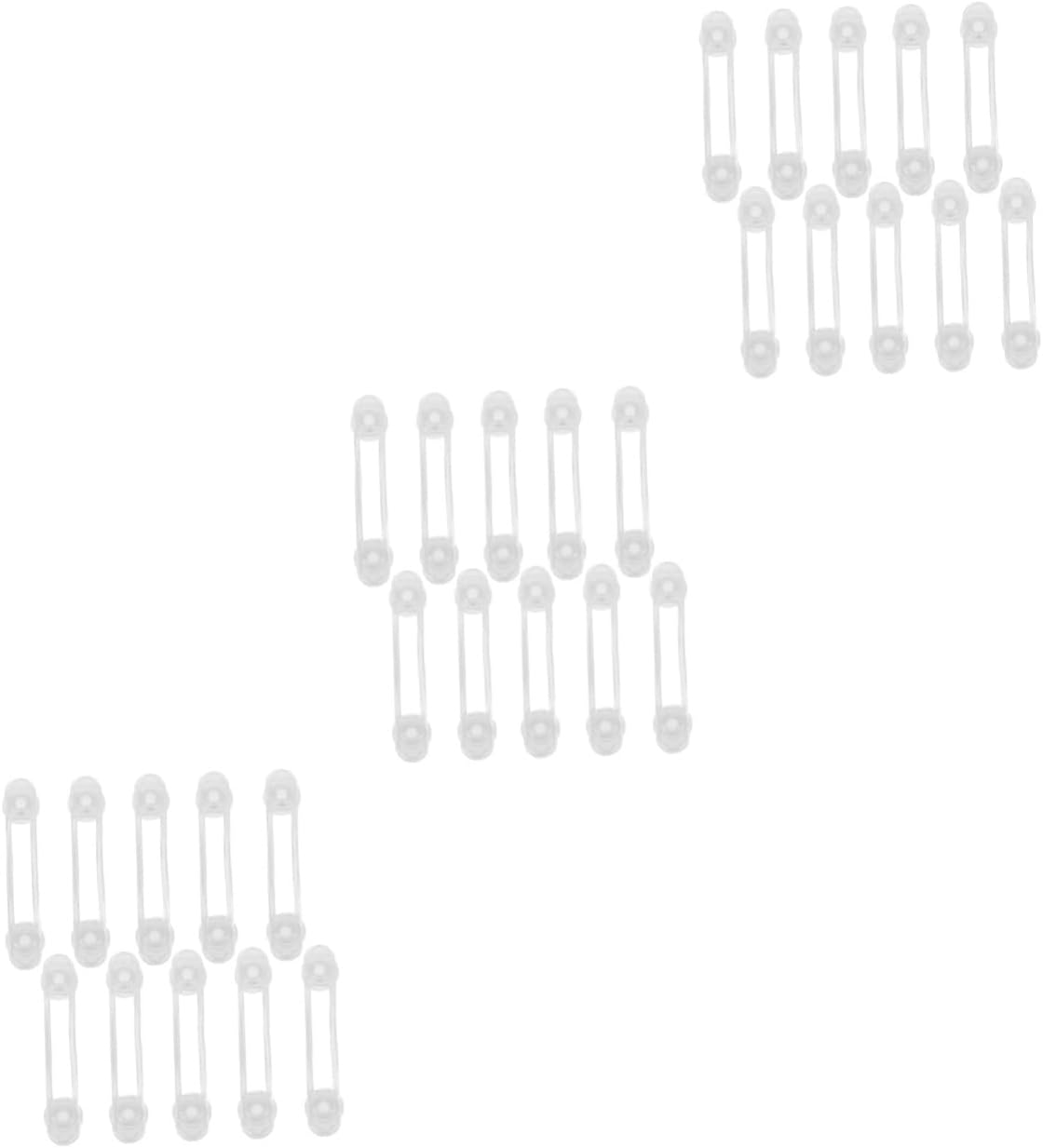 30pcs for Cabinets and Refrigerators Transparent Soft Design Easy to Install for Proofing Your Home