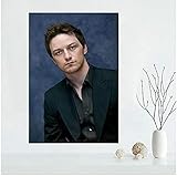  BOBSLA Poster James Mcavoy Film Acteurs Affiche Photo Portrait Photos Mur Art Toile Peinture Affiches Et Impressions Décor À La Maison 50X70Cm Pas De Cadre