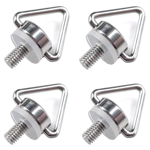 Generic 4 Piece Eyehook Screw Replacement for DJI RC 2 Mini Pro Mini 3 Pro Smart Controller Neck Lanyard Shoulder Strap Eyehook Screw for DJI Drone Remote Controller Accessories Spare Repair Part