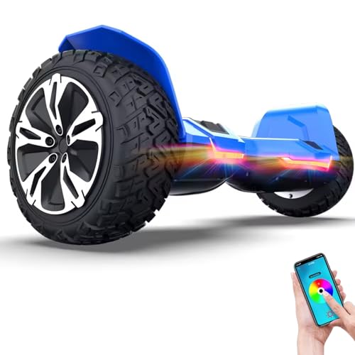 Off-Road All-Terrain Self-Balancing Hoverboard with App Control, LED Lights and Bluetooth