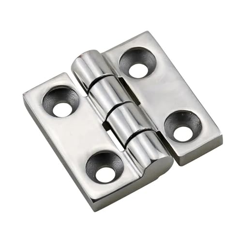 304 Stainless Steel Heavy Mechanical Equipment Thickened Industrial Hinge 1Pcs