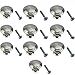 Produktbild Godagoda Möbelgriff Schublade Schrank Schuhschrank Tür Kleiderschrank Griff Einloch 304 Edelstahl Möbelknauf 23mm 27mm 30mm 10pcs