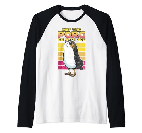 Star Wars Retro Porgs t-shirt de baseball pour vos soirées cinéma geek