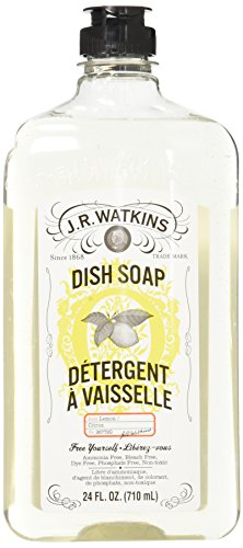 J. R. Watkins Liquid Dish Soap - Lemon - 24 Fl Oz (Pack of 2)