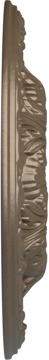 Ekena Millwork CM24GAWSS Granada Ceiling Medallion, 23-1/2" x 2-3/4", Warm Silver