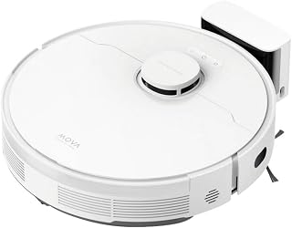dreame Mova S10 Robot Vacuum Cleaner Washer 7000Pa, 3DAdapt Intelligent Obstacle Avoidance, 7mm Mops, for Pet Hair, Hard Floor, Carpet