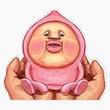 Magnet Kobito Peach Guy 2 Magnet Bumper Sticker Car Magnet Flexible Reuseable Magnetic Vinyl 5'