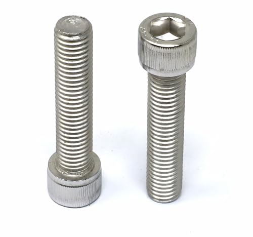 Image of iexcell 2 Pcs M14 x 65mm Thread Pitch 2 mm Stainless Steel 304 Hex Socket Head Cap Screws Bolts Kit