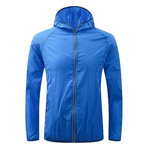 Girls' Quilted Waterproof Raincoat with Hood Cover