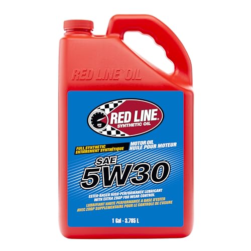 Aceite de motor sintético SAE 5W-30 Red Line 3 galones miniatura 1