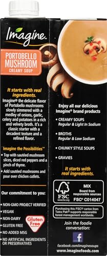 Image of Imagine Creamy Portobello Mushroom Soup 32 oz