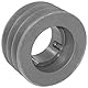 cyclingcolors 1x Keilriemenscheibe Riemenscheibe mit Taperlock-Bohrung 3 Rille A SPA AVX13 Außendurchmesser 117,5 mm Teilungsdurchmesser 112 mm Gusseisen Baumaschinen Landwirtschaftliche Maschinenbau