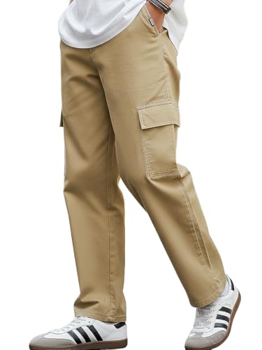 Urbano Fashion Men's Loose Mid Rise Cargo Pant
