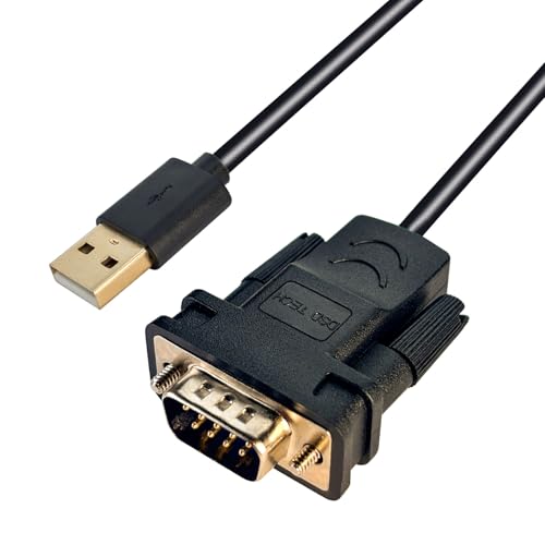 Cavo Adattatore USB A Seriale RS232 FT232 - 80 Cm, DB9, Per Modem, Scanner E Windows 11/10