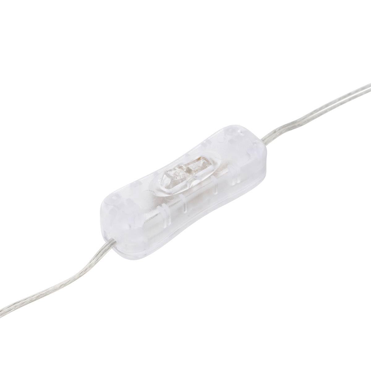 Atmosphera - Tube néon mural led coeur rouge l 32cm