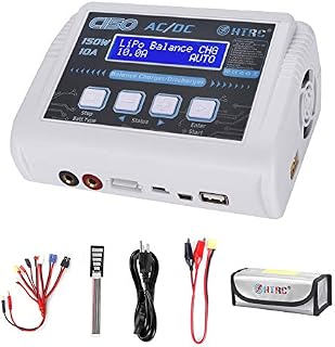HTRC LiPo Charger RC Battery Balance Discharger 150W 10A 1-6S AC/DC C150