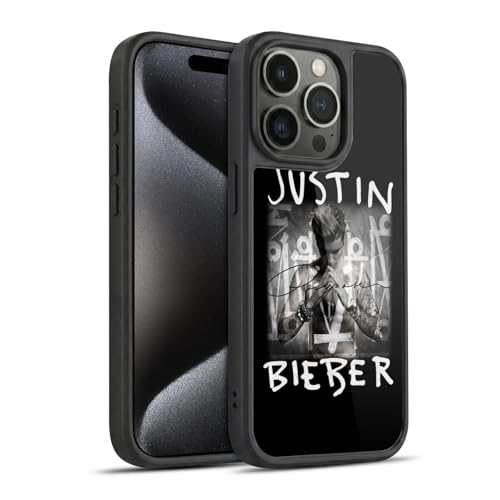 Coque antichoc iPhone 15 Pro Justin Bieber avec protection de qualité militaire