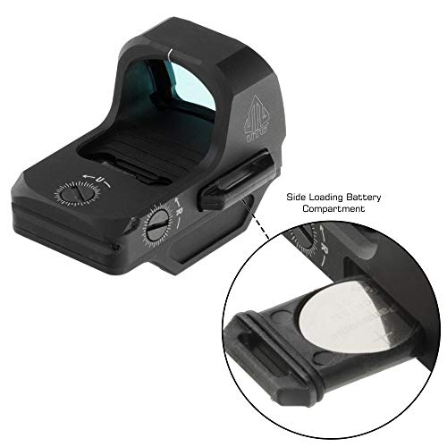 Utg Op3 Micro Sls, Red 4.0 Moa Dot, Side Loading, Sensor #TOP3