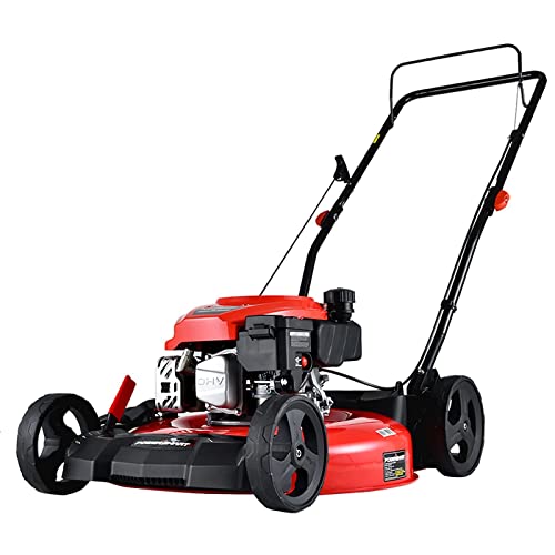 PowerSmart 21″ 170cc Push Mower with Mulching and Side Discharge