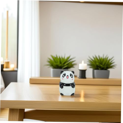 Récipients pour sel panda en céramique au design soigné pour la table