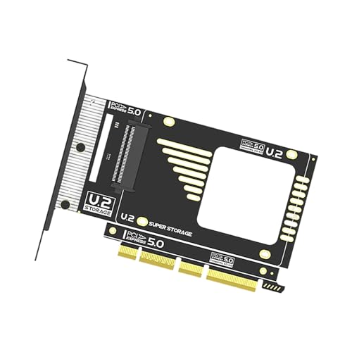 Adaptador PCIe 5.0 a U.2 SFF 8639 con amplia compatibilidad de sistemas NVMe