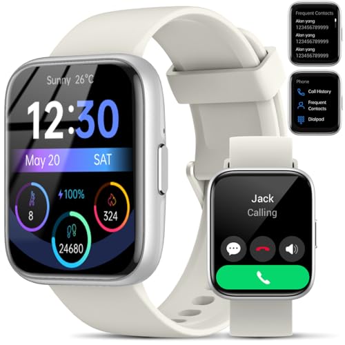 Smart Watch for Men Women - Answer/Make Calls/Quick Reply/AI Voice Assistant, 1.83