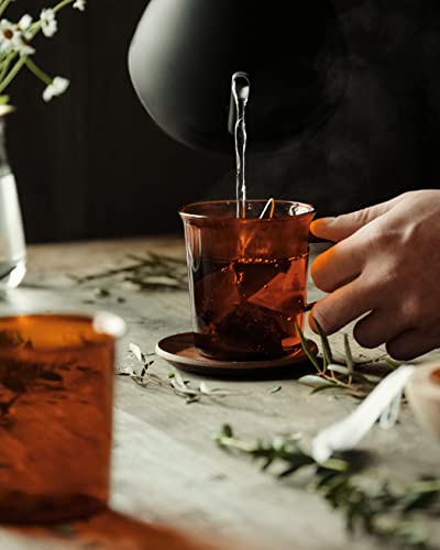 Taza KINTO CAST AMBER 310 ml vidrio resistente al calor miniatura 2