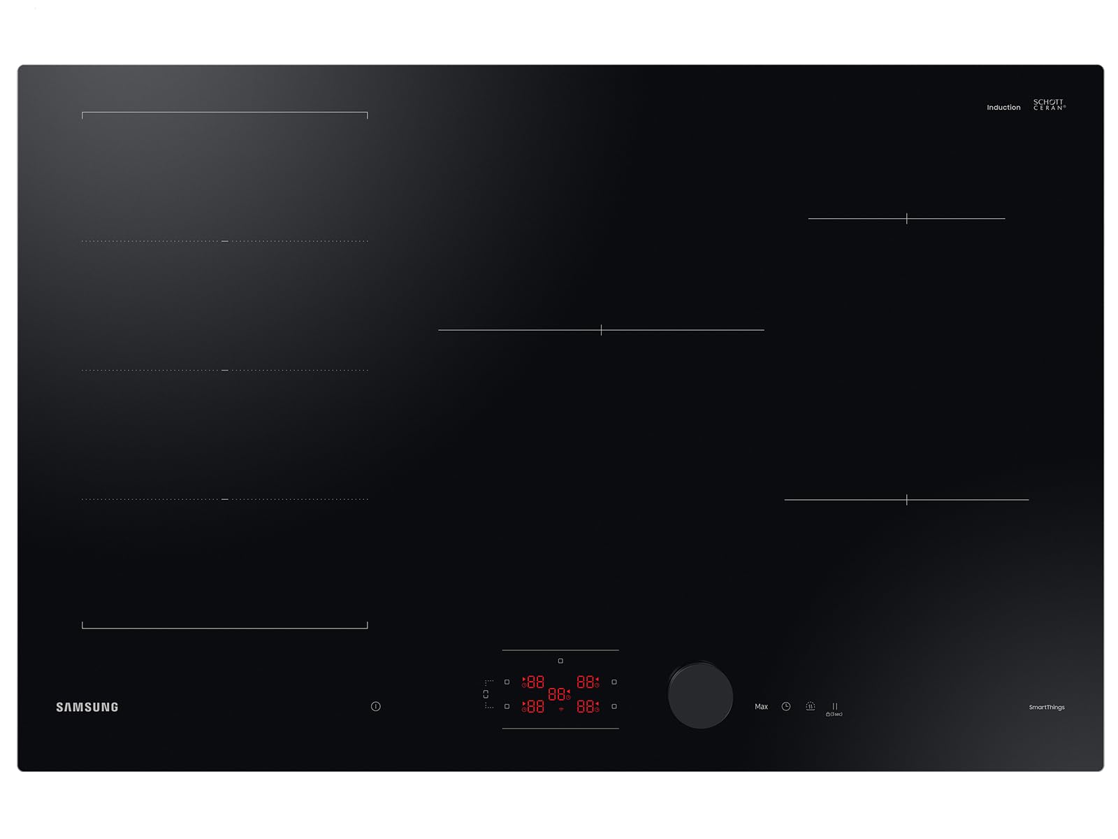 Samsung NZ85C6058FK/U1 Induktionskochfeld autark - Serie 6