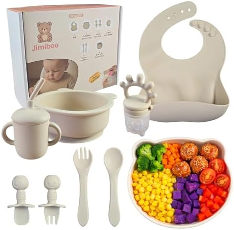BLW Silicone Baby Tableware Complete with Suction Cup – Complemen...