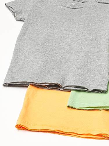 Image of The Honest Company Boy's Organic Cotton Short Sleeve T-Shirt Multi-Pack Baby and Toddler Set