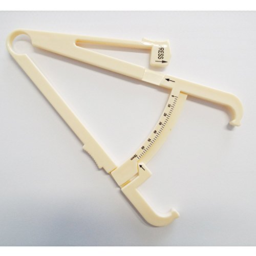 Fettmesszange - Fat-Caliper Körperfettmessgerät zur Messung der Hautfaltendicke und Umrechnung in Körperfettanteil Cover