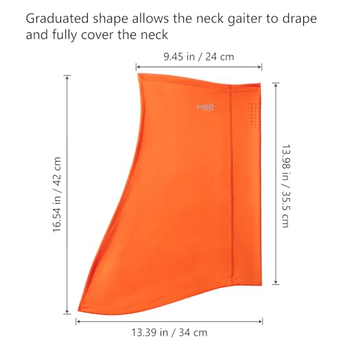 Image of BASSDASH UPF 50+ Breathable Neck Gaiter, Quick Dry Face Mask for Men Women